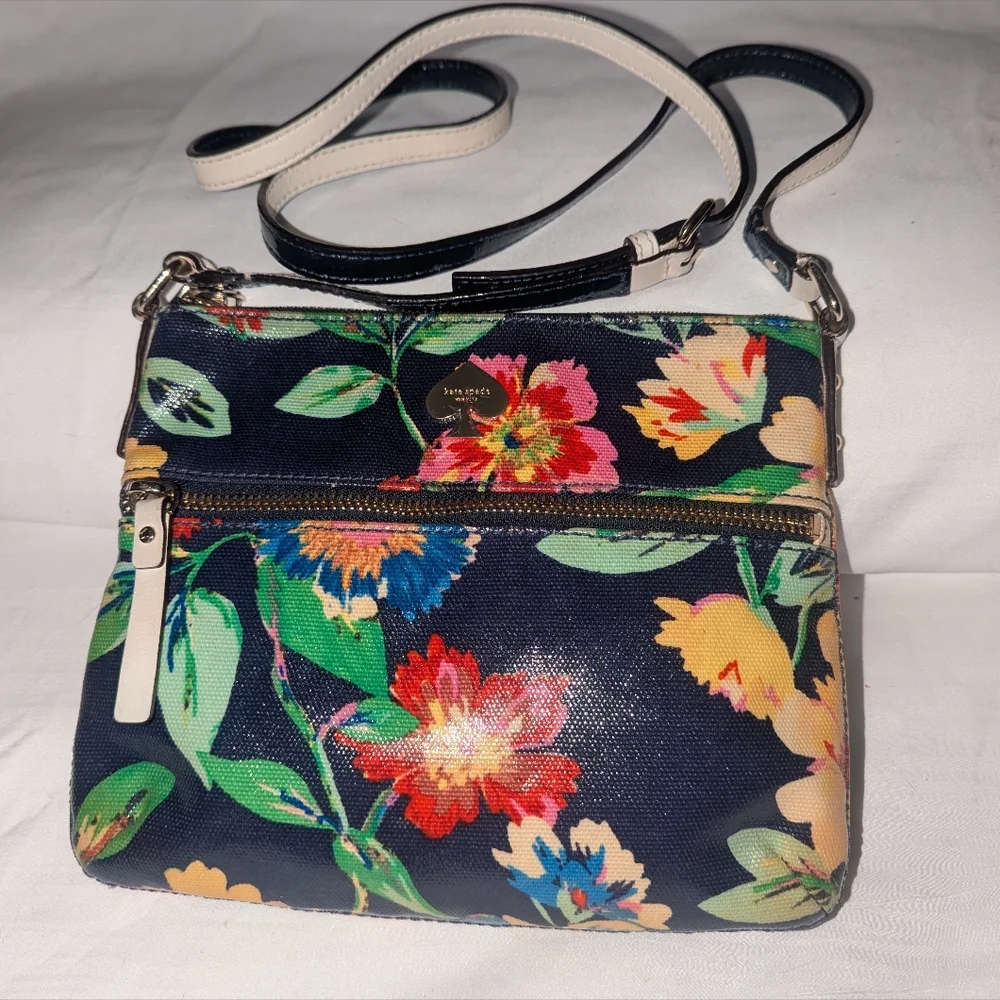 Kate Spade Multicolor Floral Crossbody Bag